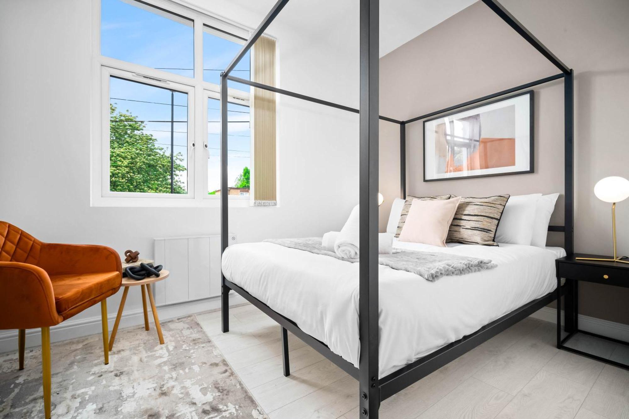 Luxury Apartment - Wifi - Smart Tv - Near City Centre - 2Mr Birmingham Quarto foto