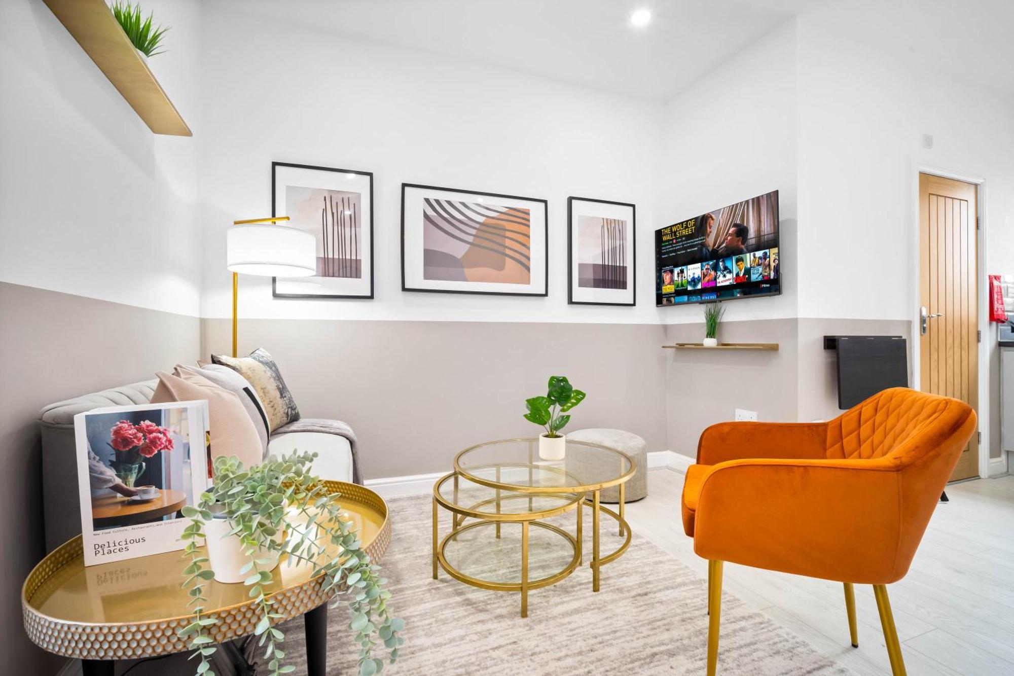 Luxury Apartment - Wifi - Smart Tv - Near City Centre - 2Mr Birmingham Quarto foto